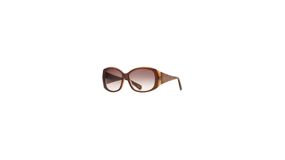 Carmen Marc Valvo CM Blanca SECM BLAN06 Sunglasses - Cocoa Brulee SECM BLAN065520 BN