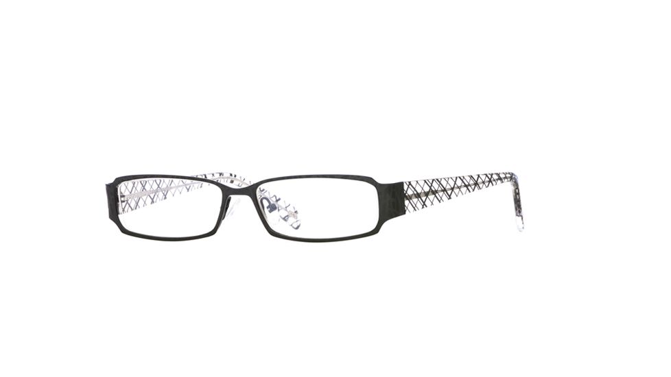 Carmen Marc Valvo CM Giselle SECM GISE00 Progressive Prescription Eyeglasses - Black SECM GISE005135 BK