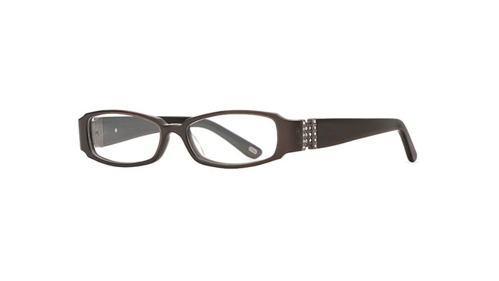 Carmen Marc Valvo CM Viviana SECM VIVI00 Eyeglass Frames - Cafe SECM VIVI005032 BN
