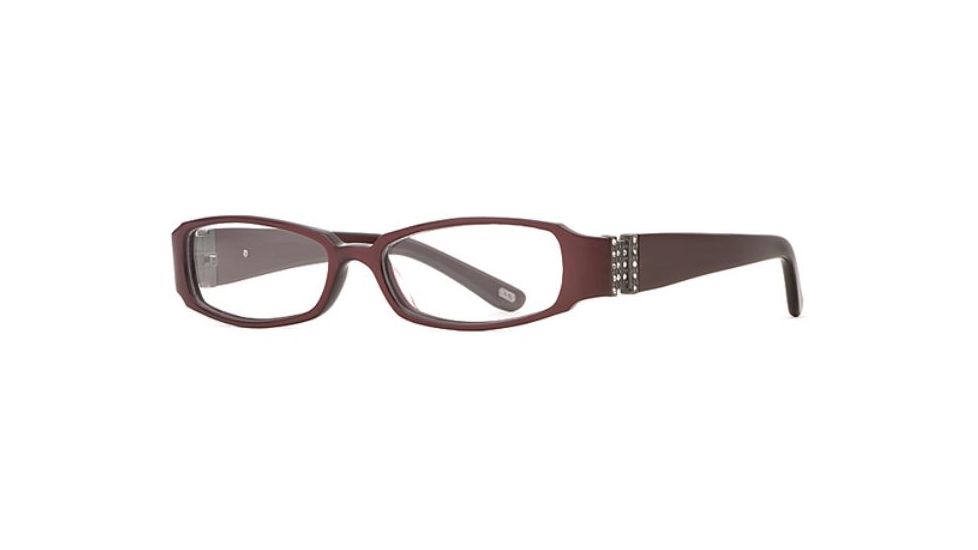 Carmen Marc Valvo CM Viviana SECM VIVI00 Eyeglass Frames - Chili SECM VIVI005032 BUR