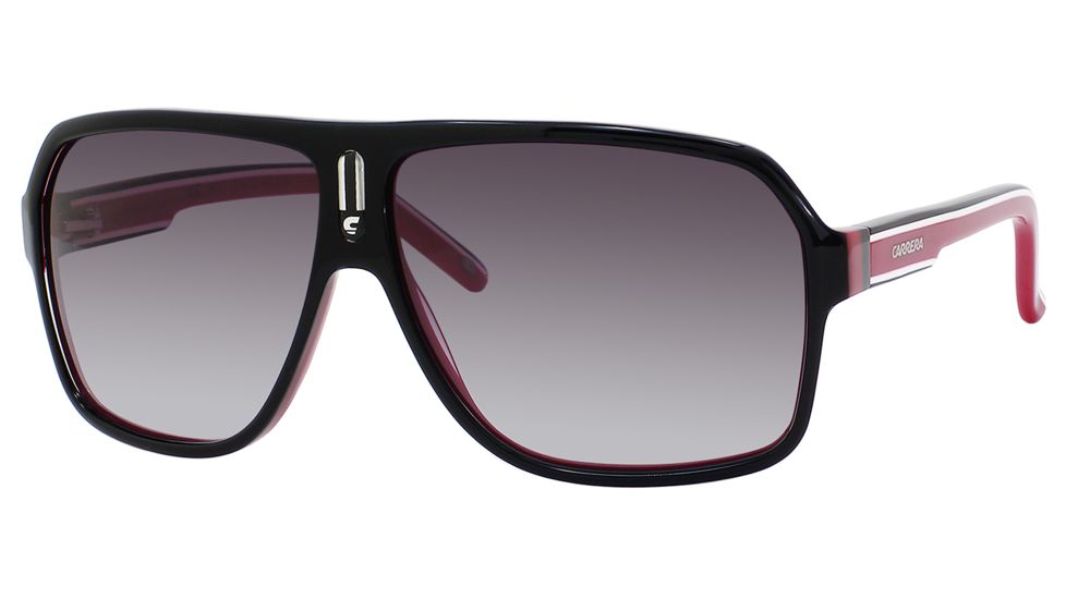 Carrera 27/S Progressive Prescription Sunglasses CA27S-0XAV-9O-6210 - Lens Diameter 62 mm, Frame Color Black Crystal Red