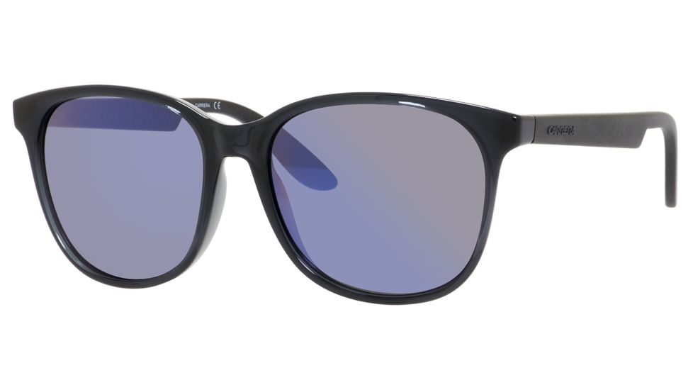 Carrera 5001/S Single Vision Prescription Sunglasses CA5001S-0B7V-IH-5617 - Lens Diameter 56 mm, Frame Color Transparent Gray