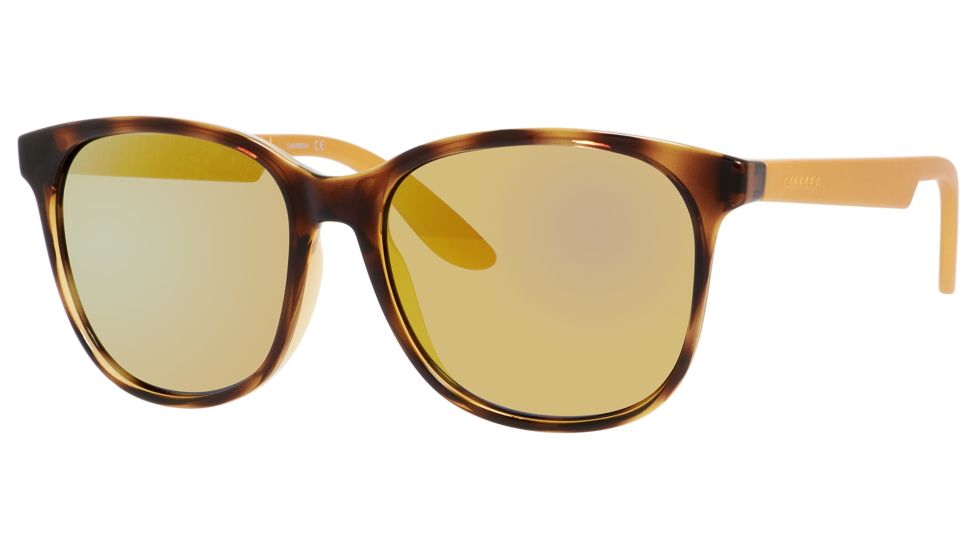 Carrera 5001/S Single Vision Prescription Sunglasses CA5001S-0B89-SQ-5617 - Frame Color Havana, Lens Diameter 56 mm