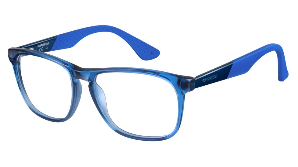 Carrera 5532 Single Vision Prescription Eyeglasses CA5532-0HB1-5416 - Blue Frame, Lens Diameter 54mm, Distance Between Lenses 16mm
