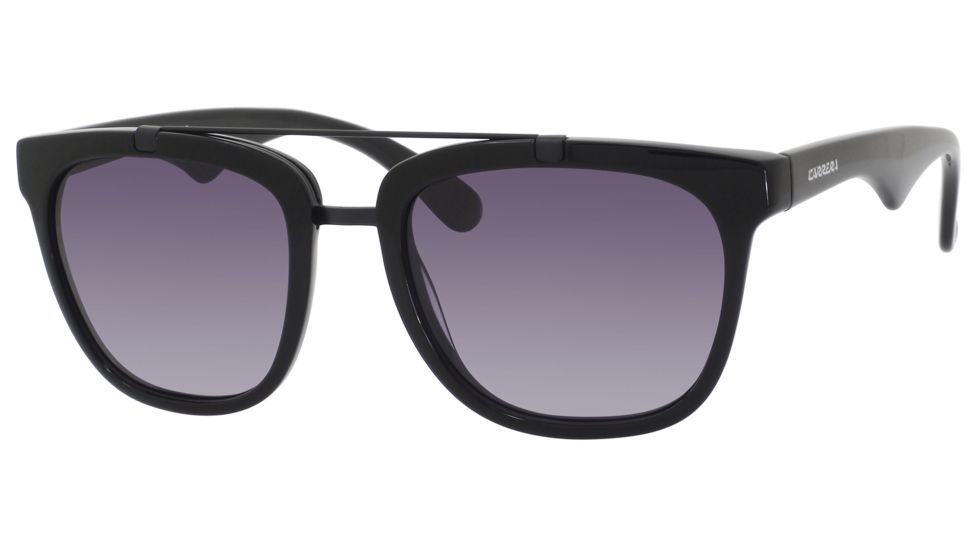 Carrera 6002/S Progressive Prescription Sunglasses CA6002S-0807-HD-5320 - Frame Color Black, Lens Diameter 53 mm