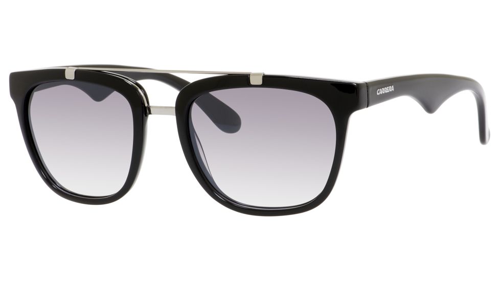 Carrera 6002/S Progressive Prescription Sunglasses CA6002S-0807-IC-5320 - Frame Color Black, Lens Diameter 53 mm