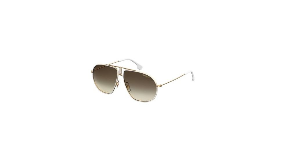 Carrera Bound/S Bifocal Prescription Sunglasses BOUNDS-0B4E-HA-6012 - Frame Color White Gold, Lens Diameter 60 mm