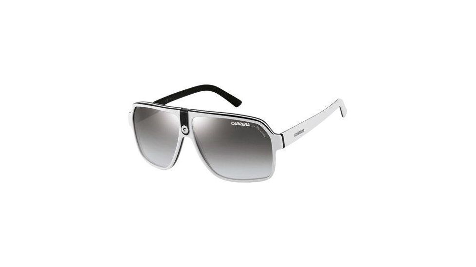 Carrera 33 Rx Sunglasses - White Black Gray Frame, Progressive Lenses CA33S0NN7IC