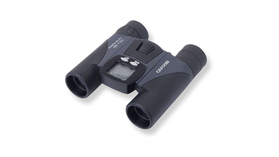 Carson 10x25 Trail Finder Binoculars with Build in Digital Compass TF-025