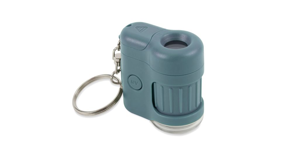 Carson 20x MicroMini LED Lighted Pocket Microscope, Blue, MM-280B