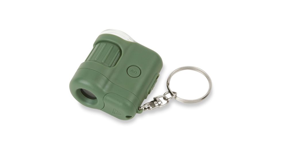 Carson 20x MicroMini LED Lighted Pocket Microscope, Green, MM-280G