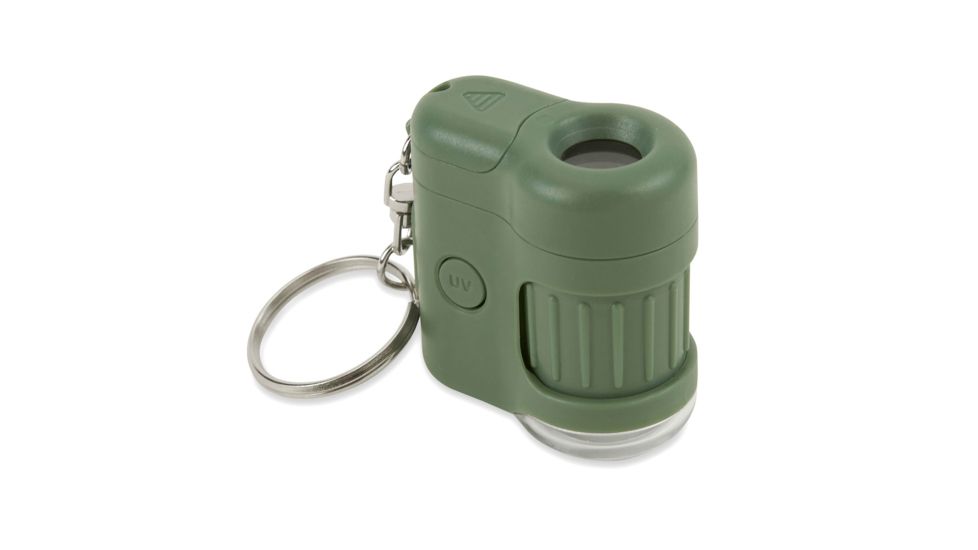 Carson 20x MicroMini LED Lighted Pocket Microscope, Green, MM-280G