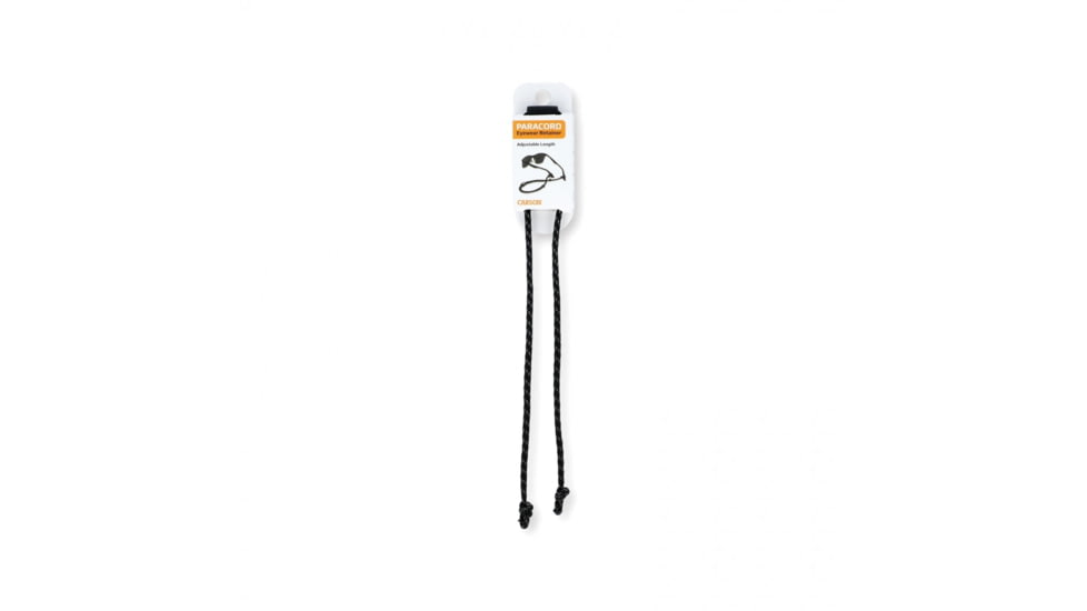 Carson Adjustable Paracord Retainer, Black, EX-60RBLCK