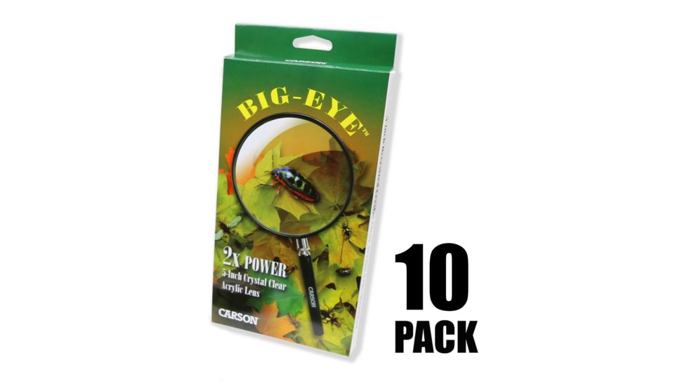 Carson BigEye, Green, 10x5.2x.7 HU-20AMMU