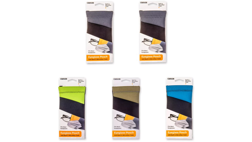 Carson Eyeglass Case Assortment Pouch