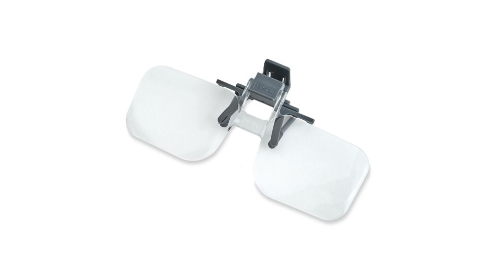 Carson Clip &amp; Flip 1.5x Clip-on, Flip-up Magnifying Lenses for Eyeglasses CF-10