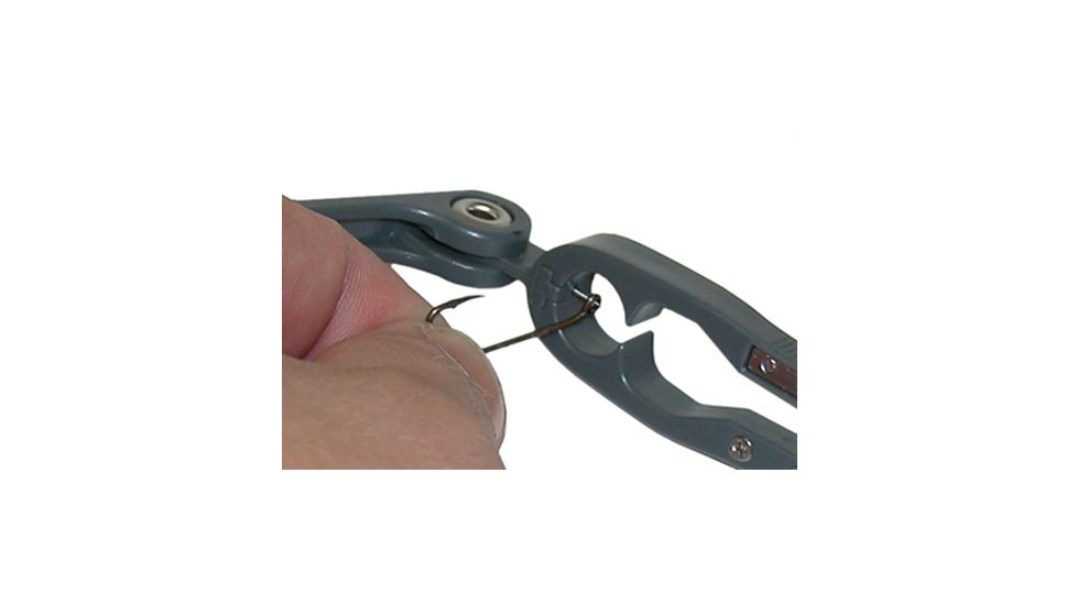 Carson Fishn Grip 4x Magnifier w/Attached Precision Tweezers, Hook Cleaner, and Line Cutter OD-99