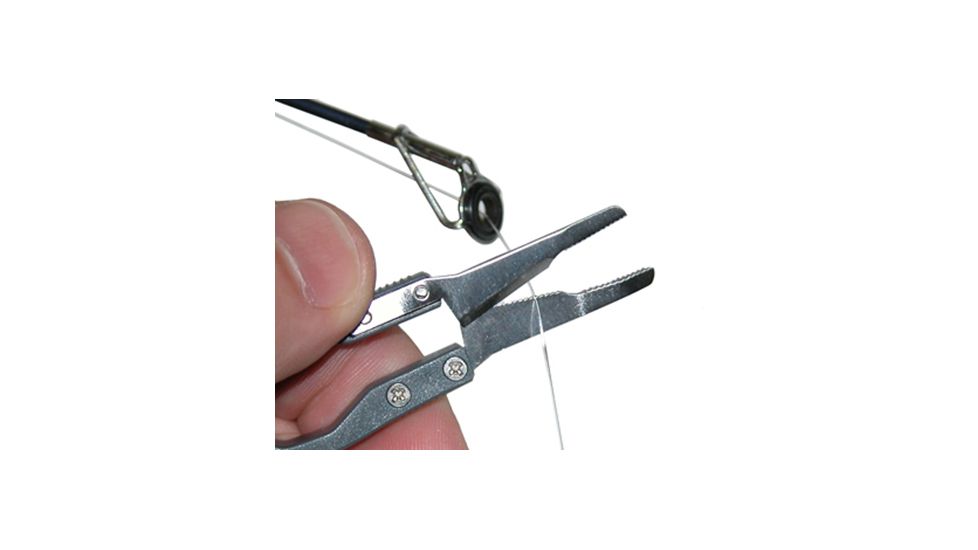 Carson Fishn Grip 4x Magnifier w/Attached Precision Tweezers, Hook Cleaner, and Line Cutter OD-99