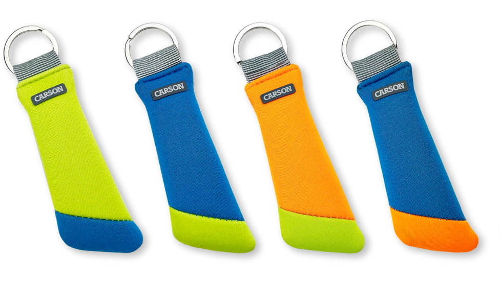 Carson Floating Keychain, 6-Pack, Assorted, FA-30AS