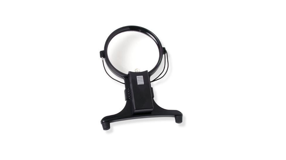 Carson MagniFree 2x Hands-Free Lighted Magnifier with 4x Spot Lens with Neck Cord HF-15