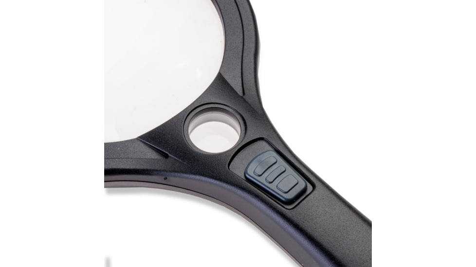 Carson Lume Series 2x Aspheric COB LED Magnifier w/7x Spot Lens, 4.5 in, AS-95