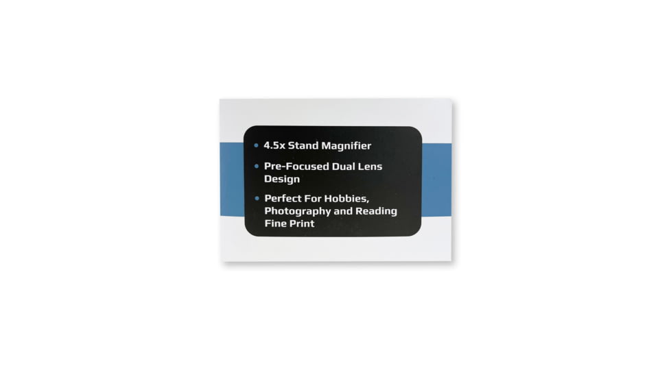 Carson LumiLoupe 5x Stand Magnifier LL-55