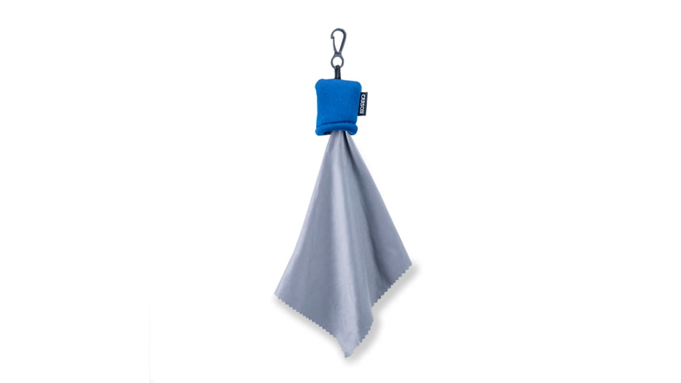 Carson Stuff-It Lens Cleaner, Cloth &amp; Pouch, Blue, 1.7 x 1.1 x 1.8 in, SN-40BU