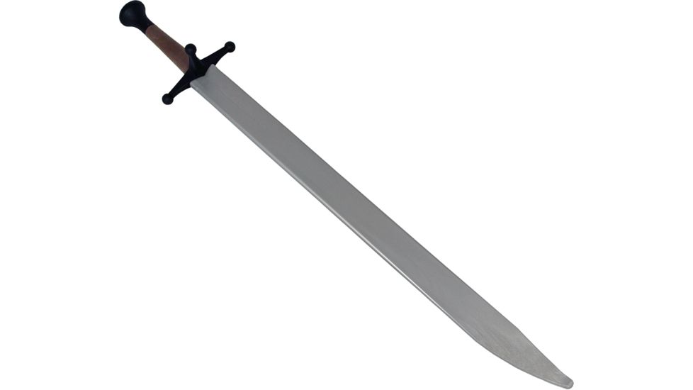 CAS Hanwei Complete Messer Sword, Silver Blade, Black Guard, Brown Handle 112565