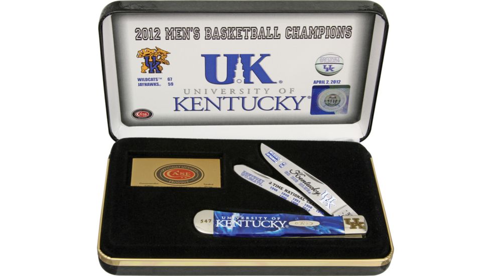 Case Kentucky 2012 Mens Basketball Champions Knife CAKYCOR