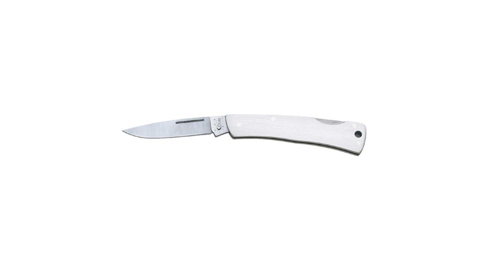 Case M1059L SS Executive Lockback  Drop Point Blade, Folding Knife, Executive Lockback Handle, 3 1/8 00004