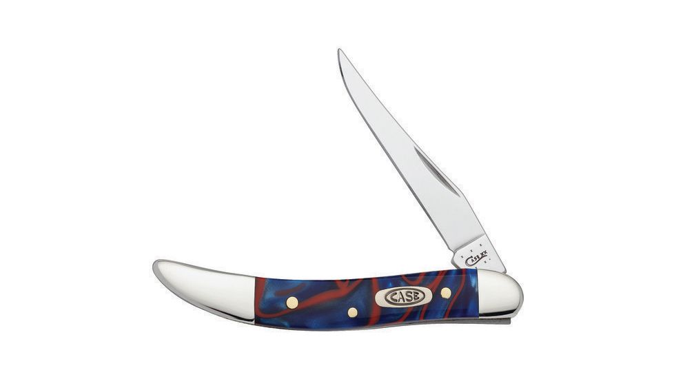 Case Patriot Kirinite Knife, Small Texas Toothpick, 1010096 SS 11202