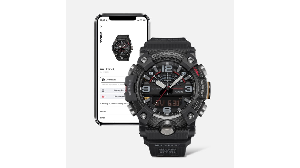 Casio G-Shock Mudmaster GGB100X-1A Mens Digital-Analog Watch