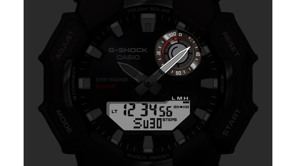 Casio G-Shock Solar Powered Analog-Digital Watch