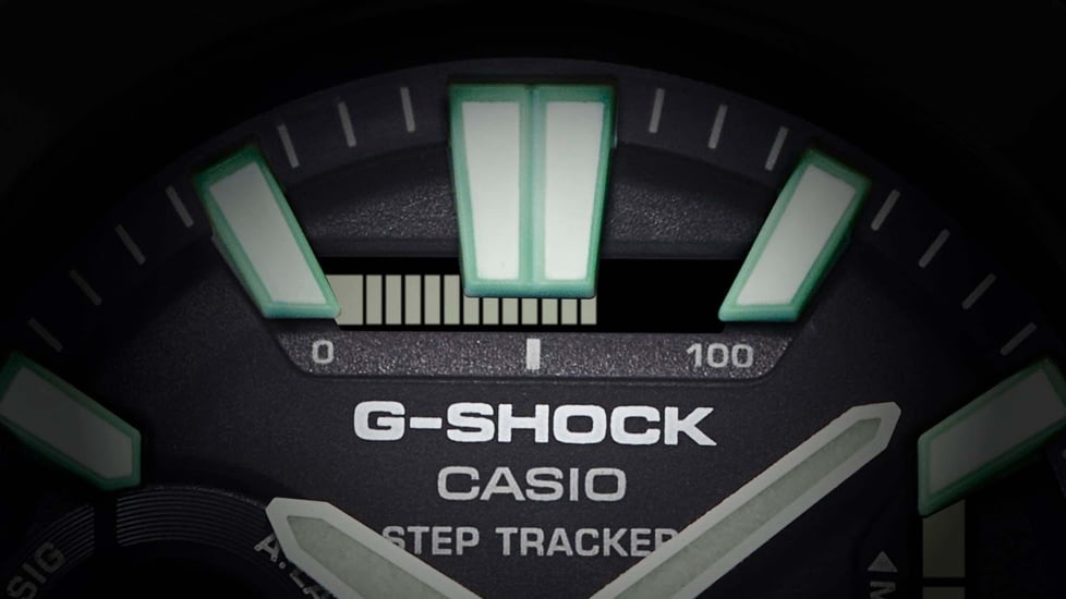 Casio G-Shock Mens Move Analog-Digital Watch w/Bluetooth Connect/Step Tracker, 49 mm Case Diameter, Resin, Black, Bio-based Resin, GBA-950-1ACR