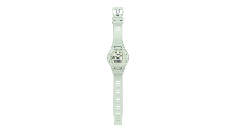 Casio G-Shock Mens Move Analog-Digital Watch w/Bluetooth Connect/Step Tracker, 49 mm Case Diameter, Resin, White, Bio-based Resin, GBA-950-7ACR