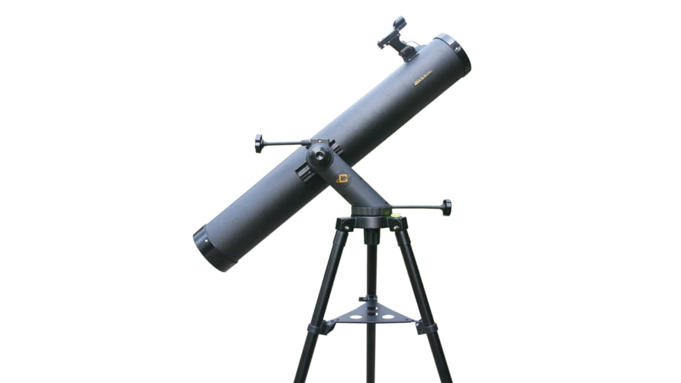 Cassini 1000mm x 120mm Reflector Telescopes w/ Smartphone Adapter, Black, SS-1000120TR