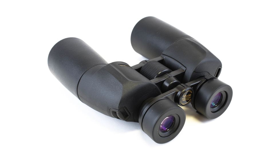 Cassini 12x50mm Waterproof Porro Prism Binocular and Case,Black C-P12