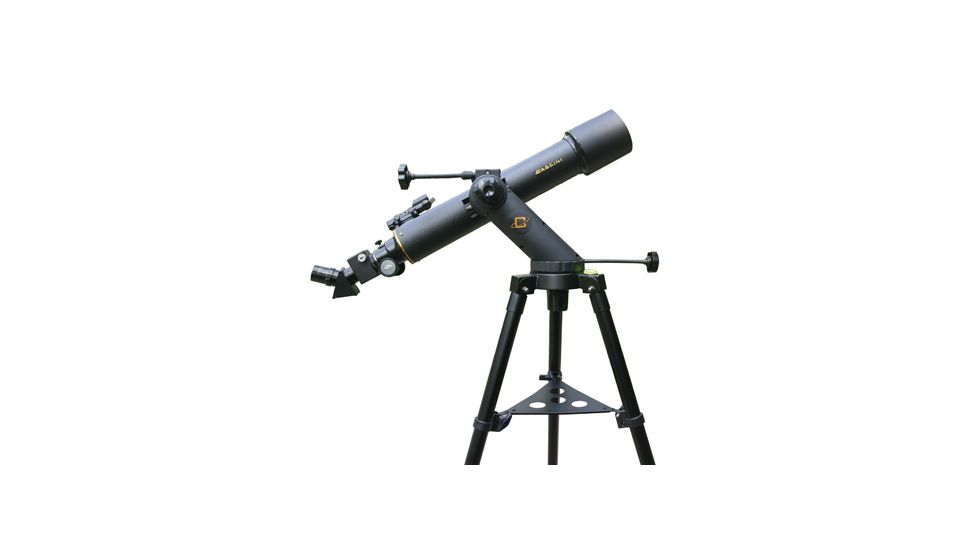 Cassini Day/Nite 720mm X 80mm Astro-Terrestrial Refractor Telescope, Charcoal C-72080TR