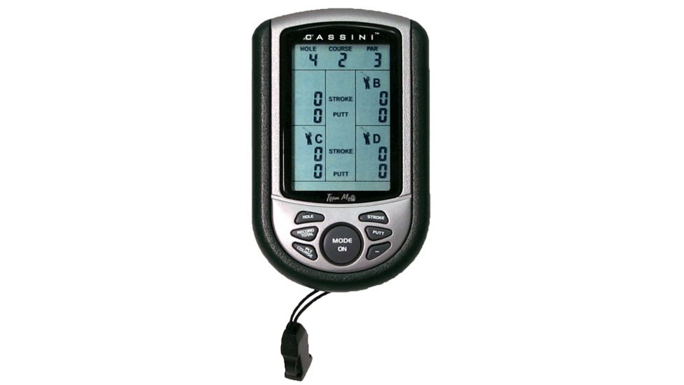 Cassini Golf Electronic Score Card, Green CSK-3