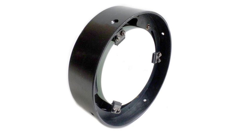 Cassini Spherical Primary Telescope Mirror and Cell, Plate Glass w/ Quartz Overcoat, Charcoal Cells, 120mm, 38mm, 27mm PMC 120 SET