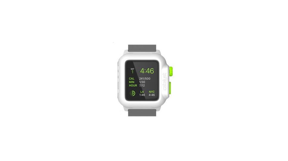 Catalyst Waterproof Apple Watch Series 1 Case, 42mm, Grn Pop, Green Pop, CAT-IWATGRE