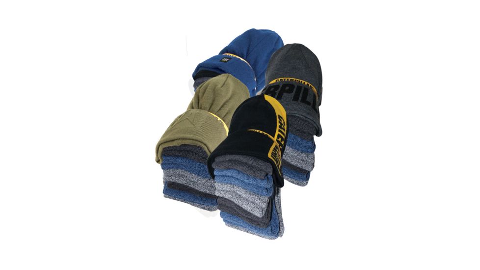Caterpillar Knit Cap Sock BunDLe, Assorted, One Size 1490006-901-OS