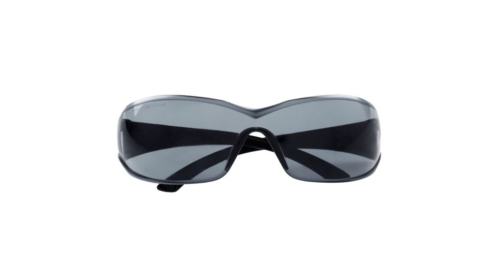Caterpillar Shield Safety Glasses w/Smoke Lenses, Black CSA-SHIELD-104