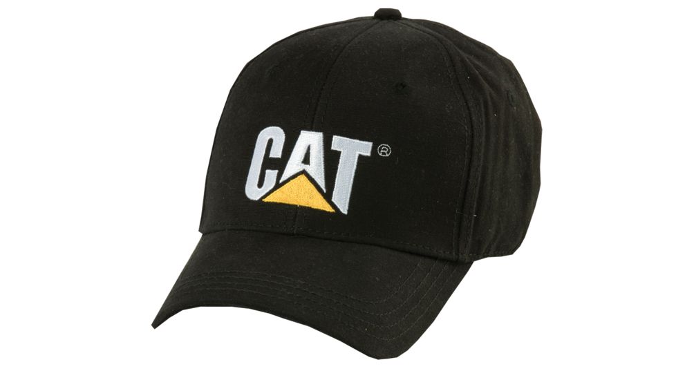 Caterpillar Trademark Cap, Black, One Size W01791-016-OS