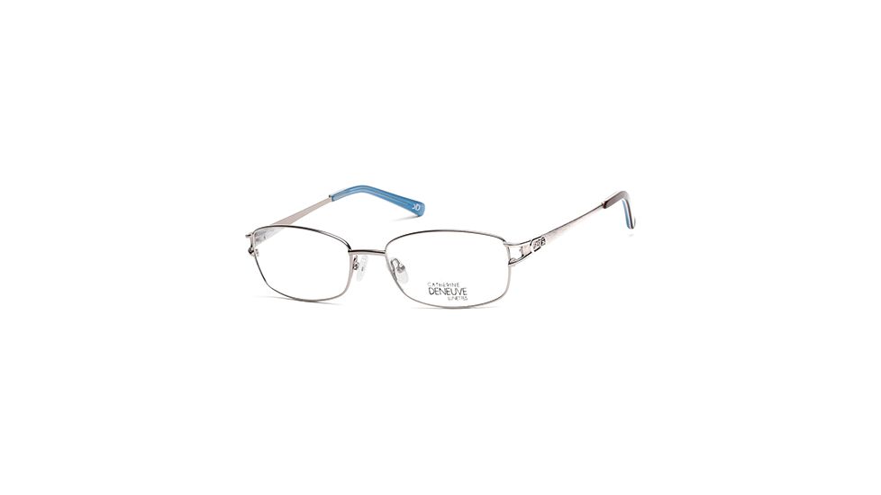 Catherine Deneuve CD0389 Eyeglass Frames - Matte Gun Metal Frame Color