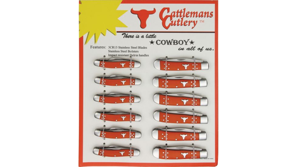 CattlemanS Cutlery 12- Piece Knives Display Board CC0050ODT