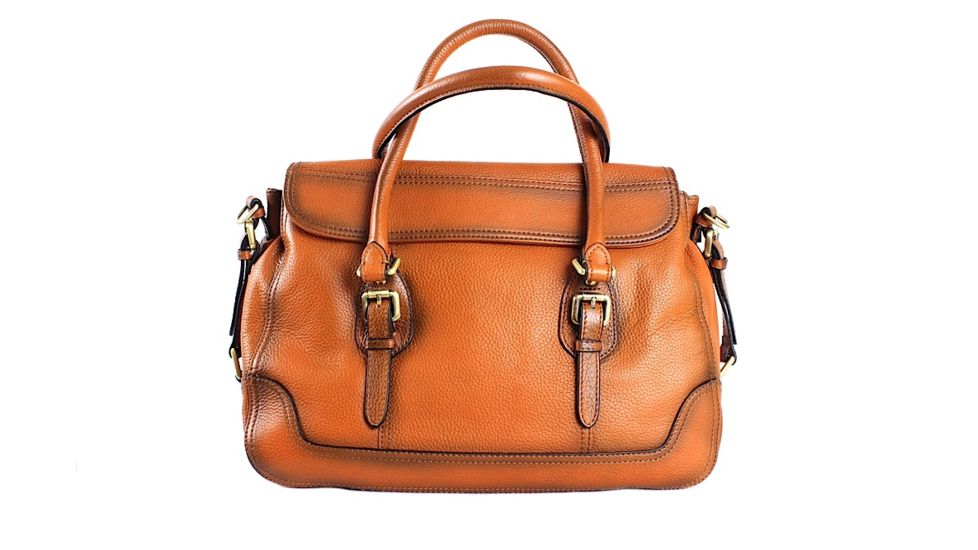 CCARRIE CC1205ITA Leather Satchel