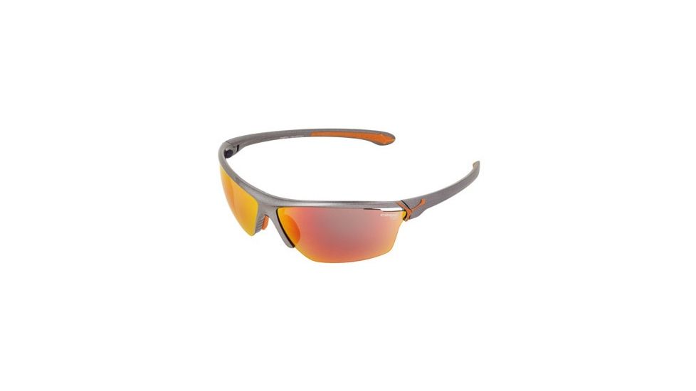 Cebe Cinetik Sunglass Metallic Grey Frame, Multilayer/Yellow/Clear Lens CBCINETIK2