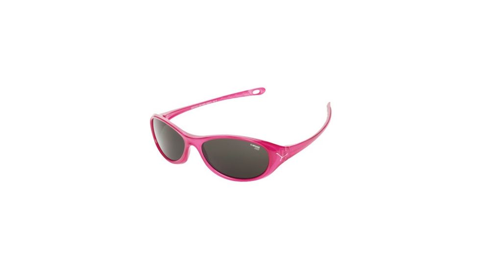 Cebe Gecko Sunglass Crystal Pink Frame, Grey Lens 198500075