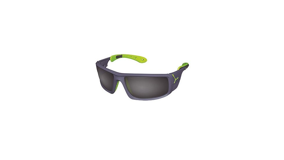 Cebe Ice 8000 Sunglass Anthracite Blue/Green Frame, Varichrom Peak Lens CBICE80005